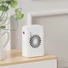 Elektrische fans sterke wind schattig huisdier kleine elektrische ventilator buiten student slaapzaal kantoor bureau bureau bureau nek hangende taille mini fanwx