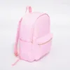 Bolsas escolares de artigos esportivos rosa de grande capacidade personalizar mochila de viagem bolsa colorida
