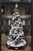 20x30cm de Noël de Noël Santanta Claus Snowman Sculpture Sculpture Fenêtre pâte autocollant Année d'hiver Décoration de la maison de fête 211027000680