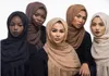 イスラム教徒の女性039Sカーリーヘッドスカーフソフトソリッドカラーリングウールコットンbaotouショールイスラム女性ヘッドスカーフショールスカーフ女性12167036