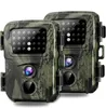 20MP 1080p Mini Trail Hunting Camera Cameras Cameras 850NM Night Vision Mini600 Animal Cam Po Trap. Отслеживание 240426