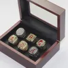 Band Rings 6 NCAA University of Alabama Red Tide University Championship Ring Set Box K8XF