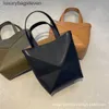 Sacs de créateurs haut de gamme pour femmes Loeiwe Puzle Series Sac de seau Pliant Geométrie sac fourre-tout