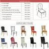 12 Farben verdicken Spandex Stretch Stuhl Deckungen für Hochzeitsfeier Bankettdekoration Universal 240429