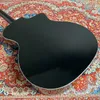 214ce Black Deluxe LH akoestische gitaar 01