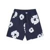 Mens Shorts Tasarımcılar Klasik Puff Çiçekleri Şort Tatil Plajı Pantolon Sweatpants Mwomen Yaz Moda Leisure Streetwears Giyim