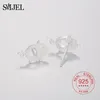 Boucles d'oreilles SMJEL 925 STERLING COEUR COEUR CARIAL MIGLE POC POG ANIMAN