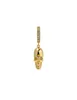 Gold Skull Diamond Pendant Necklace Necklace Niche Hip Hop Design Fashion Long Sweater Chain chain jewel -wild accessories 7882292