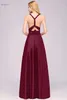 Plus Size Bridesmaid Dresses Women Infinity Dress Convertible Sexy Backless Multiway Milk Silk Wedding Evening Party Gowns 240424