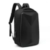 Plecak Inrnn Men anty-kradzież Hard Shell Fashion laptop plecaki Wodoodporne szkołę dla nastoletnich męskiej torby podróży Mochila