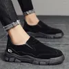 Casual Shoes RYAMAG MartN Boots Men's Spring And Autumn British Slip-on Tooling Labor Work Lafers