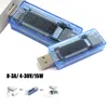 USB -laddare Tester Doktorspänning Aktuell mätare Voltmeter Ammeter Batterikapacitet Testare Mobil Power Detector Capacity Tester