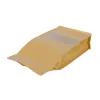 コーヒー豆パンビスケットパッケージングスポット八角形の梱包バッグティースナッククラフトペーパーカスタムフードグレードの素材パッケージバッグLL