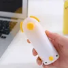Elektrikli Fanlar USB Mini Katlanır Fan Elektrikli Taşınabilir Küçük Fan Karikatür Masaüstü Home Cihaz Seyahat Fanwx