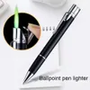 Outdoor Camping Lighter Wholesale Lighter Ballpoint Pen Head Metal Windproof Lighter