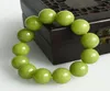 Kralen strengen groene fluoriet nacht parel kralen armband gloed licht armband moonstone steen natuurlijke jade voor vrouwen Men6574850