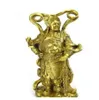 Bouddhisme chinois cuivre cuivre Veda Skanda God Warrior Wei Tuo Bodhisattva Statue1380517