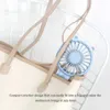 Elektrische fans handheld ventilator draagbare USB oplaadbare bureau kleine koelventilator met basis make -up wimpermut koeler outdoor fans benodigdheden d240429