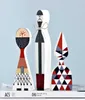 3 pieces Home Decorative Toy Wooden Dolls Boy and Girls Gift Crafts Home Decor Wood Figurines New Arrival 2106077798827