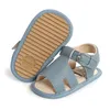 Sandalen Citgeett Sommer Modefarben 0-18m Baby Jungen Sandalen Cross hohlweiche Sohle Beachschuhe Erster Schritt Walkerl240429