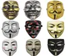 Party Cos Masks V per Vendetta per adulti maschera anonimo Guy Fawkes Halloween Masches Accessorio per adulti COSPLAY9904636