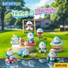 52 TOYS Blind Box Doraemon Zrób przerwę Figurka Kolekcjonalna zabawka na pulpit Dekoracja na urodziny 240429
