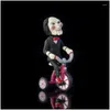 Innenarchitektur Säge Horror Figurin Auto Puppe Billy Mini PVC Actionfiguren Abbildung Sammlerspielzeugdekoration Zubehör Drop Deli Dhjpx