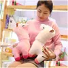 Stuffed Plush Animals Lovely 25/35Cm/45Cm Alpaca Llama P Toy Doll Animal Cartoon Dolls Soft Alpacas For Kids Birthday Gifts 4 Colors D Otid1