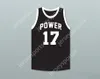 Custom Nay Name Mens Youth/Kids Chris Mullin 17 Power Memorial Academy Black Basketball Trikot Top S-6xl