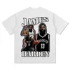 vintage transfrontalier vintage James Harden Harden T-shirt imprimé décolleté numérique numérique numérique numérique