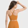 Butterluxe Womens y Geri Spor Sütyen Yastıklı Racerback Düşük Etkili Spagetti İnce Kayış Egzersiz Yoga Sütyen