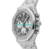 Luxury Watches APS Factory Audemar Pigue Royal Oak Time Watch Signature 38mm Steel Mens Watch 26315st.OO.1256ST.02 STBX