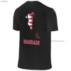Frauen T-Shirt 100% Baumwoll Bahrain Flagge MIT Emblem Doppeldruck T-Shirt Herren Sommer lässig Kurzarm Harajuku T-Shirt S-6xlwx