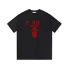 Tasarımcı Tees Erkek Tişörtleri Yaz Joker Pamuk Üstleri En İyi Moda Baskıları Erkekler ve Kadınlar İçin Kısa Kollu Yuvarlak Boyun Gevşek Mektup Baskı S-5XL
