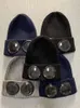 Två glasögonglasögon, männor Män Autumn Winter Tjock Sticked Skull Caps Outdoor Sports Hats Beanies Black Grey7327938