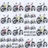 Велосипеды новая тенденция складного велосипеда 26 -дюймовый 21 -дюймовая скорость три ножа углеродные стальные гонки горные гонки Мужчины и женщины езды на велосипеде 6 капля Dh6yi