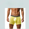 Majaki Mężczyźni Trunks Ultracien Transparent Sport Biecid Extended Anti Wear Crotch Mettie