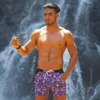 Men's Swimwear Taddlee Brand mens swimsuit boxer trunk Plus large-sized XXL board beach shorts basic swimming and surfing new Q240429