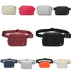 Designer Fashion fanny pack lulu everywhere belt Bag lu mens woman fur bumbag Nylon outdoor sport bum Bag Luxurys handbag man tote Waist Shoulder Crossbody gym bags