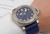 Fashion Luxury Penarrei Watch Designer Boxes Certificat 47 mm Plaque bleue de plongée