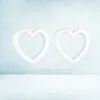 Fiori decorativi 2 pezzi Craft Greath Heart Ring Anello di polistirene Amore per i progetti di classe floreale per bambini fai -da -te Fare per le forniture per feste di Natale