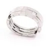 Verkopen trendy sieraden Choucong Nieuwe aankomst mode sieraden titanium staal verkoop inklapbare mannen ring vervormde ringen voor WO49270197949078