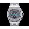 Luxury Watches APS factory Audemar Pigue 26470ST OO A104CR.01 Royal Oak Sea Stone Gray dial SS 42mm stAB