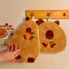 Carton de serviette Capybara serviettes à main décoratives suspendues absorbant sèche kawaii salle de bain petite décoration