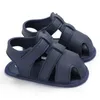 Sandals baby mode pu cuir premier pas sailloir bébé garçons chaussures formelles chaussures néonatals respirant sandales enfants non glisso