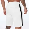 Męskie szorty męskie bawełniane szorty biegowe męskie białe oddychanie kulturystyka koszykówki dresowe spodnie fitness szorty jogger gimnastyczne szorty J240429