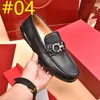 2024 MOCCASINS MEN SHOES MANA LOAFERS Lägenheter äkta läder Bekväm avslappnad båt Walking-förare Skodon Gommino körskor Storlek 38-46