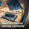 Blijf onderweg onderweg met de Sherpa 100ac (nieuwe) draadloze draagbare AC Power Bank-100W USB-C Power Delivery, 25600mAh Capaciteit, 4e generatie Technologie