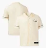 F1 팀 레이싱 티셔츠 포뮬러 1 2024 스페셜 에디션 티셔츠 유니세 된 승무원 목 목탄 야구 저지 팬 짧은 슬리브 셔츠