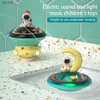 Jouets de bain matériaux sûrs de bébé jouets baby shower toys astronaute water jouet ensemble de douche gonflable automatique pour jeunes enfantswx